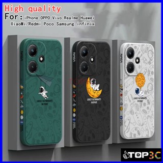 เคส Realme C53 C55 C35 C33 C30 C30S C21Y C25Y C20 C11 2021 C12 C15 C25 C17 7i 10 Pro Plus 9 Pro Plus เคสโทรศัพท์มือถือ ลายอวกาศ Nasa TKR สําหรับ