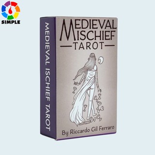 Medieval Mischief Tarot Card Prophecy Divination Deck