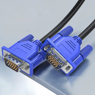 สายVGA สายต่อจอคอมพิวเตอร์ เวอร์ชั่น สายต่อภาพ Monitor Full Copper HD VGA MaleTo Male 15pin 1.5M/3M