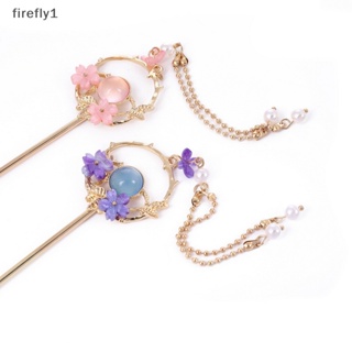 [Firefly] กิ๊บติดผม โลหะเคลือบ สไตล์จีนวินเทจ ฮั่นฝู สําหรับผู้หญิง