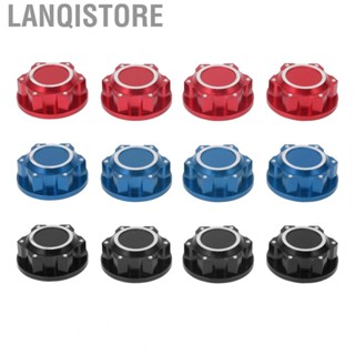 Lanqistore RC Wheel Lock Nuts  RC Wheel Nuts Aluminum Alloy Portable  for RC Car