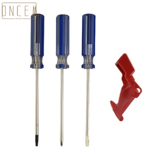 【ONCEMOREAGAIN】Switch Button Set Strong Flexible Screwdrivers Tool Cleaner Accessories