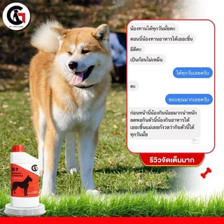 อาหารเสริมสุนัข วิตามินหมา แมว อาหารบำรุงสุนัข แมว G7 Energy Booster