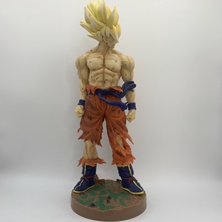 ฟิกเกอร์ ดราก้อนบอล First Super Son Goku Super Saiyan Battle Damage Vegeta สามสี ขายส่ง