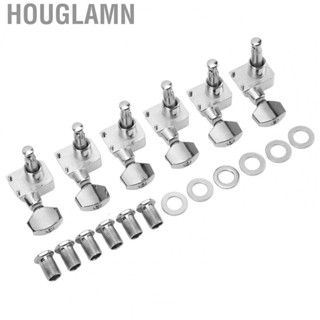 Houglamn 6 Sets Guitar Tuning Peg Tuner Key Machine Head Set Kit Electric Closed