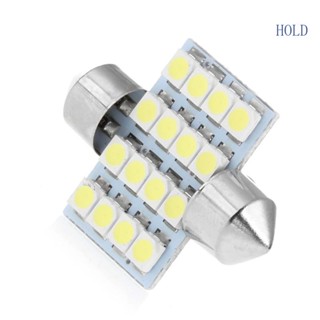 Ace หลอดไฟ LED 3528 16SMD 31 มม. สําหรับติดป้ายทะเบียนรถยนต์ 1 ชิ้น