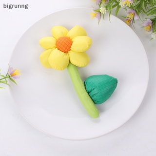 Bigrunng ผ้าฝ้าย ลายดอกทานตะวัน สําหรับตกแต่งกระเป๋าเดินทาง DIY 1 ชิ้น SG