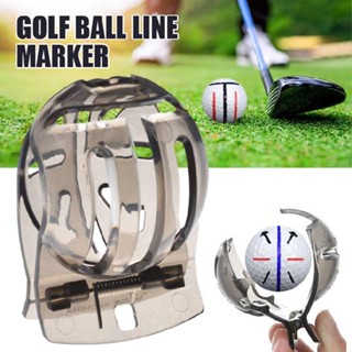 New Golf Scriber Golf Ball Line Marker Alignment Template Draw Putting Tool Clip