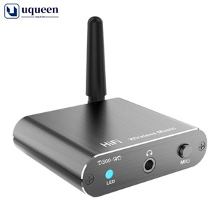 Uqueen อะแดปเตอร์รับสัญญาณเสียงเพลงไร้สาย บลูทูธ 5.2 HIFI 3.5 มม. Aux Toslink Coaxial Output สําหรับโปรเจคเตอร์ รถยนต์ K7P8