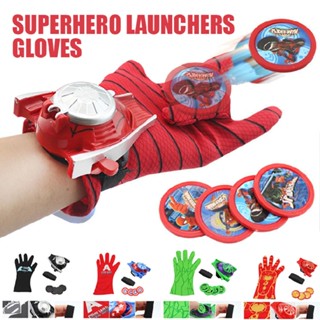 New Toy Superhero Hands Avenger Wrist Web Shooter Spiderman Launchers Gloves