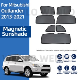 ม่านบังแดดแม่เหล็ก สําหรับ Mitsubishi Outlander 7 Seats 2013-2021