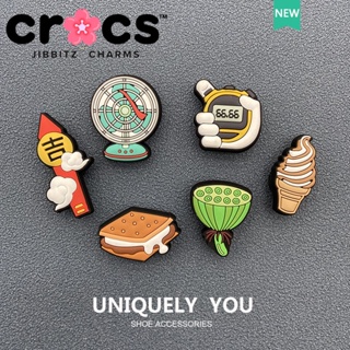 Jibbitz crocs charms หัวเข็มขัด อุปกรณ์เสริมรองเท้า ลายการ์ตูน DIY