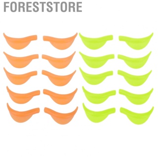 Foreststore Silicone Eyelash Perming Curler  5 Pairs Soft Styling Tools Portable Reusable Lash Lift Rods for Beauty Salons