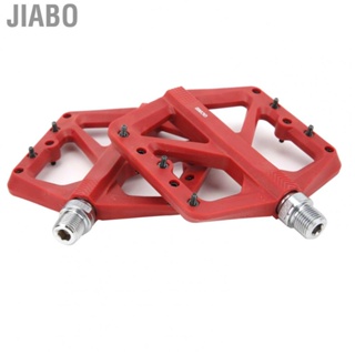 Jiabo Mountain Bicycle Flat Pedals  MTB Easy To Install Good Durability Bike Supplies Tools Self‑lubricating Bearings for Most Bicycles