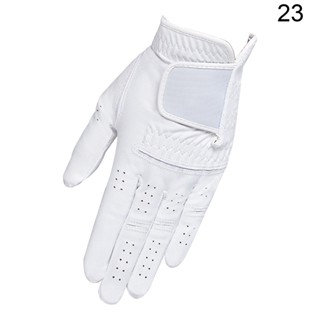 Outdoor White Soft Quick Dry Comfortable Men Training Durable Non Slip Breathable WeatherSof Easy To Adjust Golf Glove