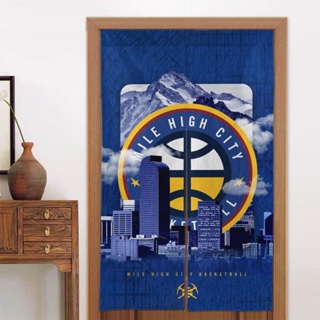 Denver Nuggets DEN ผ้าม่านทึบแสง ขนาด 34x56 นิ้ว (86X143 ซม.) สําหรับประตู