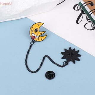 [HopeU] เข็มกลัดโซ่ จี้การ์ตูนอนิเมะ Soul Eater The Sun and Moon สําหรับแฟนคลับ พร็อพคอสเพลย์