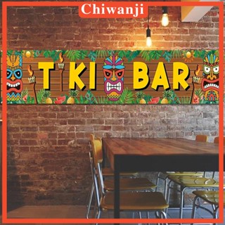 [Chiwanji] โปสเตอร์แบนเนอร์ Tiki สําหรับตกแต่งห้องครัว ออฟฟิศ