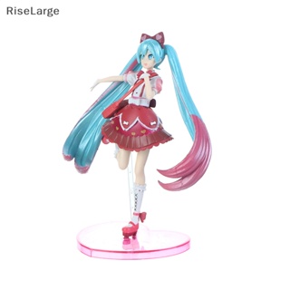 [RiseLarge] ใหม่ โมเดลฟิกเกอร์ Pvc รูปหูกระต่าย Miku Kawaii