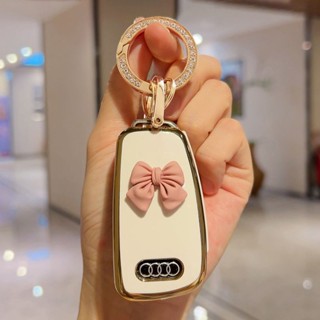 เคสกุญแจรีโมทรถยนต์ ระดับไฮเอนด์ สําหรับ Audi a3 a4l a6l q5l q3 q2l a5 tt rs5 22 สไตล์