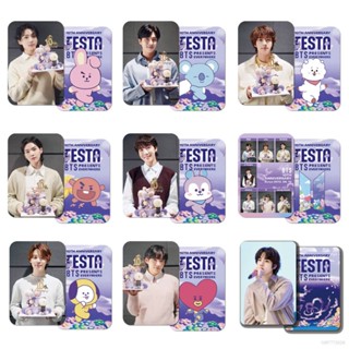 Hobby โปสเตอร์การ์ดโลโม่ BTS 10th festa TAKE TWO V Jung Kook SUGA Jin Jimin RM J-Hope 55 ชิ้น ต่อชุด