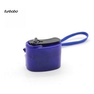 Turbobo อุปกรณ์ชาร์จโทรศัพท์มือถือฉุกเฉิน แบบพกพา USB