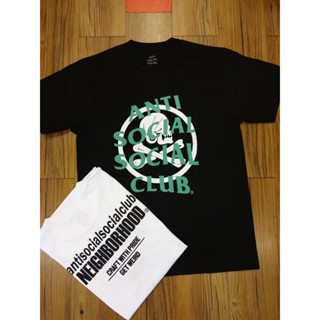 เวรเอ้ย  เสื้อยืด Antisocial club X Neighborhood พร้อมส่งค่ะ