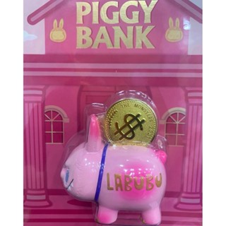 ฟิกเกอร์ POPMART POPMART LABUBU Pig Bank LABUBU Mystery Box ของเล่นสําหรับเด็ก