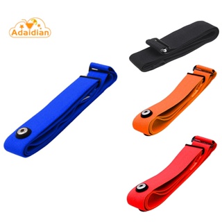 สายรัดเซนเซอร์วัดอัตราการเต้นของหัวใจ สายรัดนุ่ม ยืดหยุ่น สําหรับ Coospo Polar Wahoo Garmin Mount สีฟ้า