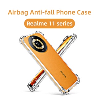 เคสโทรศัพท์มือถือ ซิลิโคนใส กันกระแทก สําหรับ Realme 11 Pro + Plus Realme11Pro+ Realme11ProPlus 5G2023