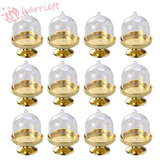 Harriett กล่องของขวัญสําหรับใส่ขนมเค้กวันเกิดหลากสี 12 ชิ้น