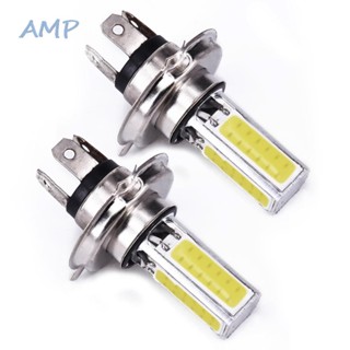 ⚡READYSTOCK⚡Pair H4 HB2 9003 Bubls White 6000K Headlight 2Pcs Car Truck Front Fog Lights