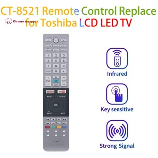 Ct-8521 รีโมตคอนโทรลทีวี LCD LED สําหรับ Toshiba LCD LED TV CT-8516 F40L3400 50L3400