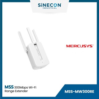 Mercusys เมอร์คิวซิส รุ่น MW300RE อุปกรณ์ขยายสัญญาณ 300Mbps Wi-Fi Range Extender