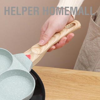 Helper HomeMall 4 Cups Egg Frying Pan Soft Handle Smooth Healthy Stone Cookware for Family