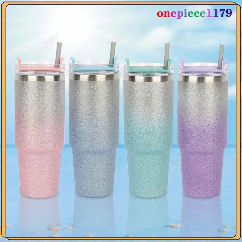 แก้วเก็บความเย็น แก้วน้ำสแตนเลส304 พร้อมหลอด รับประกันไอน้ำไม่เกาะแก้ว 30oz/890ml เก็บร้อน สินค้าจริง กระบอกน้ำสุดฮิ(526