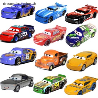 【ใหม่】โมเดลรถยนต์ Disney Pixar Cars 3 Lightning Mc Queen Mater Fabulous Hudson Diecast โลหะอัลลอย ของเล่นสําหรับเด็กผู้ชาย ของขวัญวันเกิด คริสต์มาส