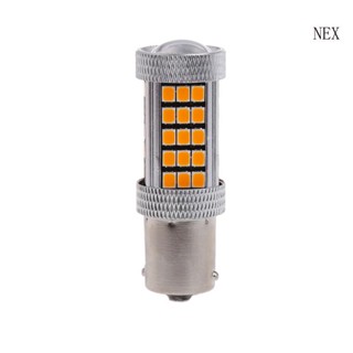 Nex ไฟหน้า ไฟตัดหมอก LED 1156 BA15S 63 SMD สําหรับรถจักรยานยนต์