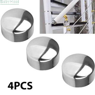 【Big Discounts】Handrail Plug Round End Cap Staircase Decorating Plug Wall Bracket 4pcs#BBHOOD