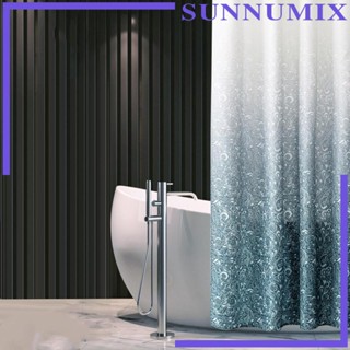 [Sunnimix] ผ้าม่านโพลีเอสเตอร์ 180 ซม. ซักล้างได้ สําหรับห้องอาบน้ํา โรงแรม