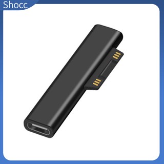 Shocc อะแดปเตอร์ชาร์จ Usb Type-c สําหรับ Microsoft Surface Pro8 9 7 6 5 4 book3