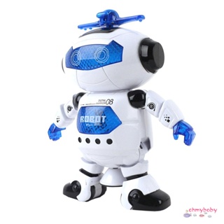 360 Space Rotating Smart Dance Astronaut Robot Music Led Light Electronic Walking Funny Toys For Kids Children Birthday Gift [N/15]
