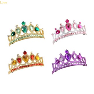 Love Crown-Tiara ที่คาดผม มงกุฎ เครื่องประดับ สําหรับผู้หญิง ประกวด แฟชั่น เครื่องประดับผม ตกแต่งงานเลี้ยงวันเกิด