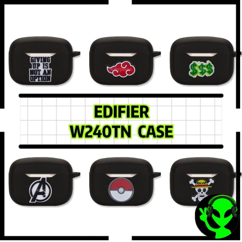 Edifier W240TN Case Wireless Earbud Protective Shell Soft Silicone Case Cover
