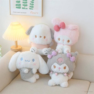 Yb2 หมอนตุ๊กตานุ่ม รูปการ์ตูนอนิเมะ Sanrio Kuromi Melody น่ารัก ของขวัญ สําหรับตกแต่งบ้าน BY2