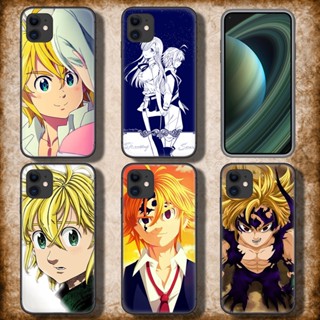 เคสโทรศัพท์ TPU แบบนิ่ม ลาย C252 The Seven Deadly Sins Melioda สําหรับ iPhone 6 6S 7 8 Plus XR XS Max