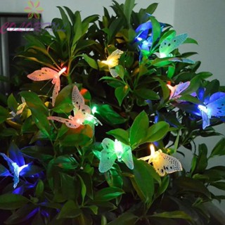 【COLORFUL】Butterfly String Waterproof Party Lamp Butterfly Fairy String Home Decoration