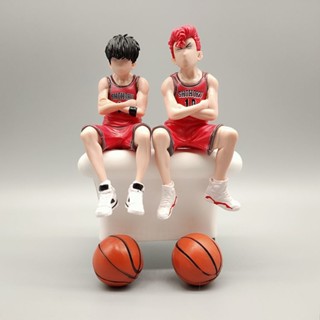 [Tik Tok Same Style] โมเดลตุ๊กตา Slam Dunk Kaede Rukawa Kaede Sakuragi แฮนด์เมด สําหรับตกแต่งเค้กวันเกิด 7 1wtx