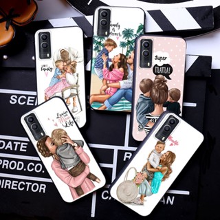 เคสโทรศัพท์มือถือแบบนิ่ม ลายคุณแม่น่ารัก C219 สําหรับ Vivo Y30 Y50 Y31 Y51 Y53 Y55 Y55s Y69 Y71 Y81 Y81s Y91C Y95 Y93 Y91