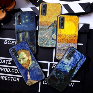 เคสโทรศัพท์มือถือแบบนิ่ม ลายภาพวาด Van Gogh starry night C273 สําหรับ Vivo Y30 Y50 Y31 Y51 Y53 Y55 Y55s Y69 Y71 Y81 Y81s Y91C Y95 Y93 Y91